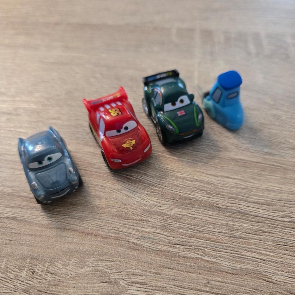 Lot of 4 Disney Pixar Cars Micro Drifters.